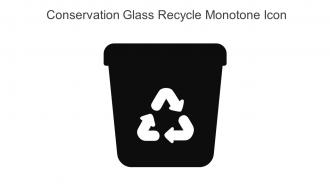 Conservation Glass Recycle Monotone Icon In Powerpoint Pptx Png And Editable Eps Format