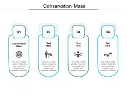 Conservation mass ppt powerpoint presentation show clipart images cpb