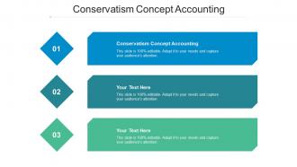 Conservatism Concept Accounting Ppt Powerpoint Presentation Diagram Ppt Cpb