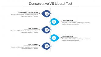 Conservative vs liberal test ppt powerpoint presentation pictures designs cpb