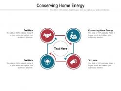 Conserving home energy ppt powerpoint presentation icon rules cpb