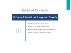 Consider inorganic growth to expand your business enterprise powerpoint presentation slides