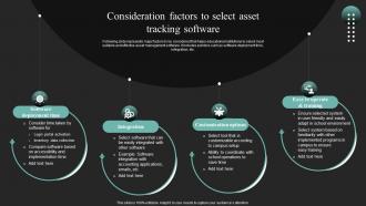 Consideration Factors To Select Asset Tracking Iot In Education To Transform IoT SS