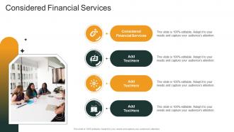 Considered Financial Services In Powerpoint And Google Slides Cpb