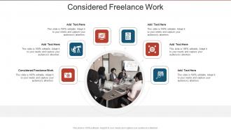 Considered Freelance Work In Powerpoint And Google Slides Cpb
