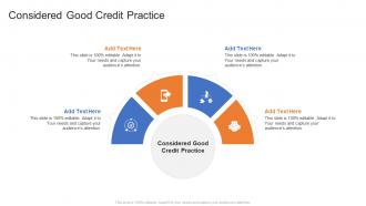 Considered Good Credit Practice In Powerpoint And Google Slides Cpb