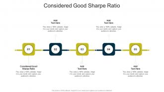 Considered Good Sharpe Ratio In Powerpoint And Google Slides Cpb