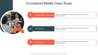 Considered Middle Class Texas In Powerpoint And Google Slides Cpb