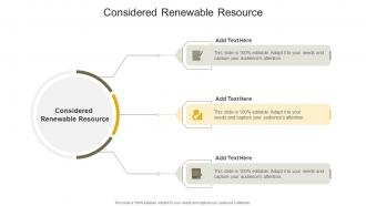 Considered Renewable Resource In Powerpoint And Google Slides Cpb