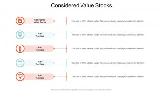 Considered Value Stocks In Powerpoint And Google Slides Cpb