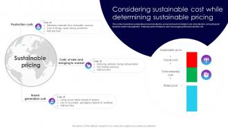 Considering Sustainable Cost While Determining Customer Oriented Marketing