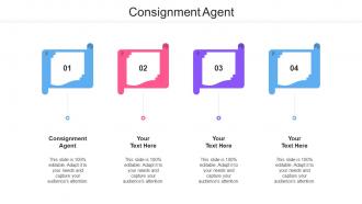 Consignment Agent Ppt Powerpoint Presentation Styles Skills Cpb