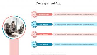 Consignment App In Powerpoint And Google Slides Cpb
