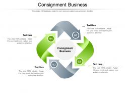 Consignment business ppt powerpoint presentation slides slideshow cpb