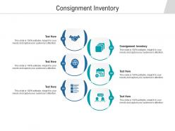 Consignment inventory ppt powerpoint presentation portfolio objects cpb