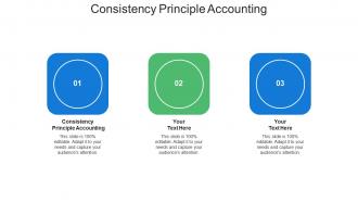Consistency principle accounting ppt powerpoint presentation infographics slide download cpb