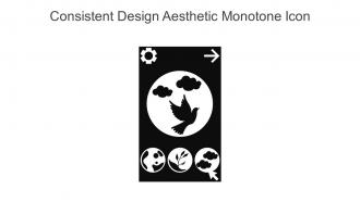 Consistent Design Aesthetic Monotone Icon In Powerpoint Pptx Png And Editable Eps Format