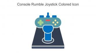 Console Rumble Joystick Colored Icon In Powerpoint Pptx Png And Editable Eps Format