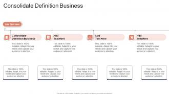 Consolidate Definition Business In Powerpoint And Google Slides Cpb
