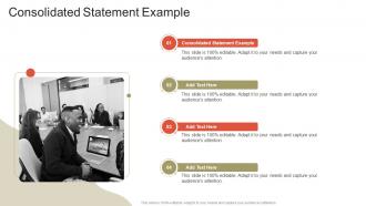 Consolidated Statement Example In Powerpoint And Google Slides Cpb