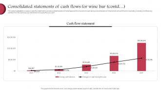 Consolidated Statements Of Cash Flows For Wine Cellar Business Plan BP SS Good Appealing