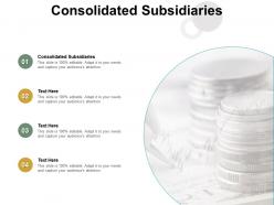 Consolidated subsidiaries ppt powerpoint presentation ideas sample cpb