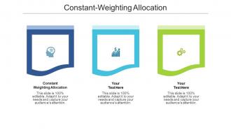 Constant-weighting allocation ppt powerpoint presentation styles professional cpb