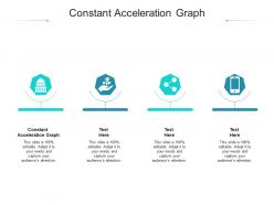 Constant acceleration graph ppt powerpoint presentation show grid cpb