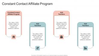 Constant Contact Affiliate Program In Powerpoint And Google Slides Cpb