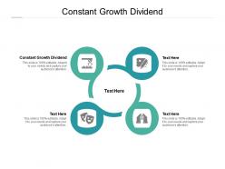 Constant growth dividend ppt powerpoint presentation icon example introduction cpb