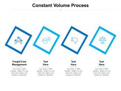 Constant volume process ppt powerpoint presentation ideas icons cpb