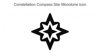 Constellation Compass Star Monotone Icon In Powerpoint Pptx Png And Editable Eps Format