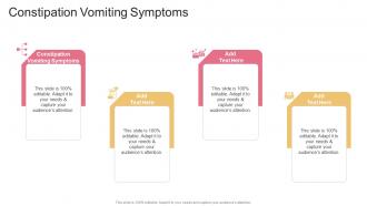 Constipation Vomiting Symptoms In Powerpoint And Google Slides Cpb