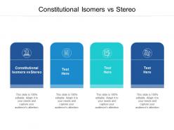 Constitutional isomers vs stereo ppt powerpoint presentation styles gallery cpb
