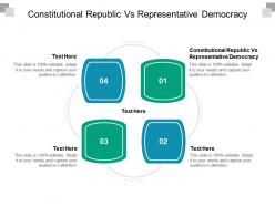 Constitutional republic vs representative democracy ppt powerpoint presentation icon cpb