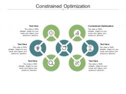Constrained optimization ppt powerpoint presentation portfolio deck cpb