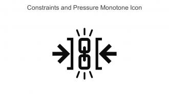 Constraints And Pressure Monotone Icon In Powerpoint Pptx Png And Editable Eps Format