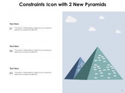 Constraints Icon Application Interface Pyramids Arrows Square Document Schedule