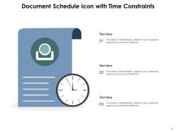 Constraints Icon Application Interface Pyramids Arrows Square Document Schedule