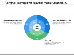 Construct Segment Profiles Define Market Organization Review Performance