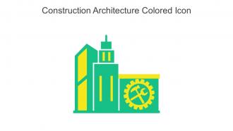 Construction Architecture Colored Icon In Powerpoint Pptx Png And Editable Eps Format