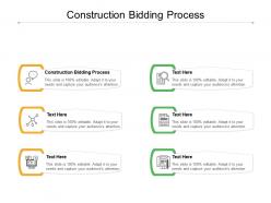 Construction bidding process ppt powerpoint presentation layouts skills cpb