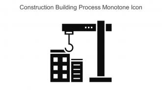 Construction Building Process Monotone Icon In Powerpoint Pptx Png And Editable Eps Format