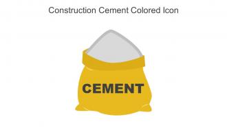 Construction Cement Colored Icon In Powerpoint Pptx Png And Editable Eps Format
