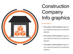 Construction company info graphics