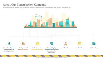 Construction Company Profile To Attract Clients Powerpoint Presentation Slides