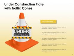 Construction Cone Traffic Barrier Site Building Truck Seaport