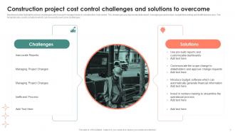 Construction Cost Control Powerpoint Ppt Template Bundles