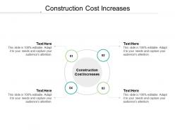 Construction cost increases ppt powerpoint presentation layouts images cpb