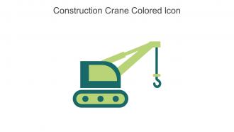 Construction Crane Colored Icon In Powerpoint Pptx Png And Editable Eps Format